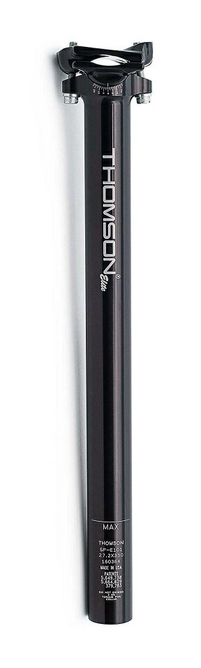 THOMSON(g\) Elite Seat Post(G[g V[g|Xg) aF31.6mm^F367mm SPE109BKykCEEn zsz