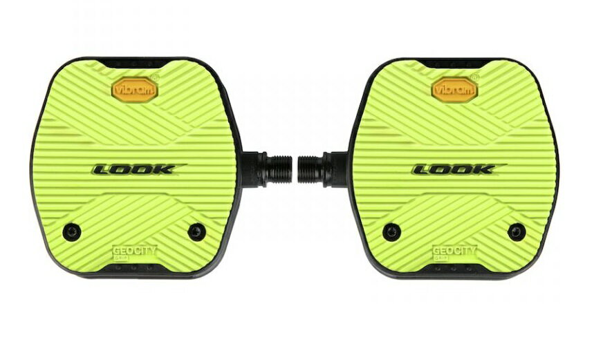 ●LOOK(ルック) GEO CITY GRIP(ジオ シティ グリップ) LIME ライム ペダル【北海道・沖縄・離島地域 配..