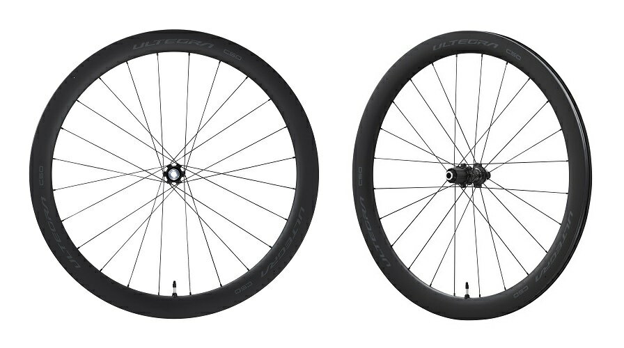 SHIMANO(シマノ) ULTEGRA(アルテグラ) WH-R8170-C50-TL チューブレス ディスクブレーキ ロード用ホイール 前後セット 【北海道 沖縄 離島地域 配送不可】