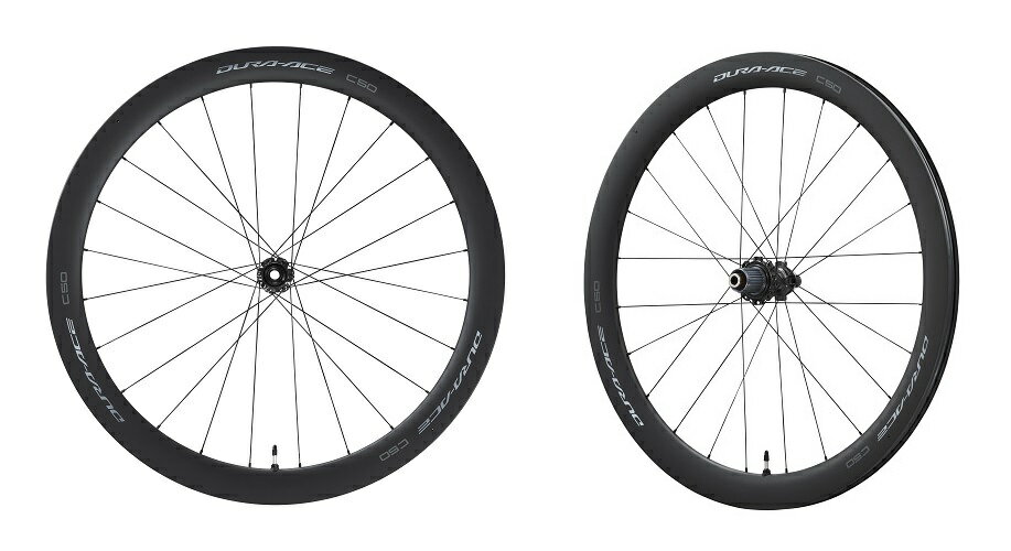 SHIMANO(シマノ) DURA-ACE(デュラエース) WH-R9270-C50-TL チューブレス ディスクブレーキ ロード用ホイール 前後セット 【北海道・沖縄・離島地域 配送不可】