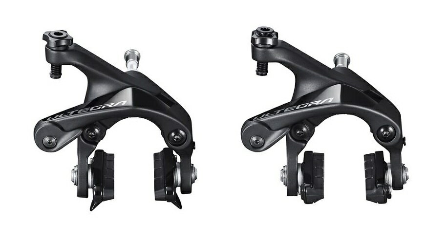 ●SHIMANO(シマノ) ULTEGRA(アルテグラ) BR-R8100 前後セット ロード用キャリパーブレーキ【北海道 沖縄 離島地域 配送不可】