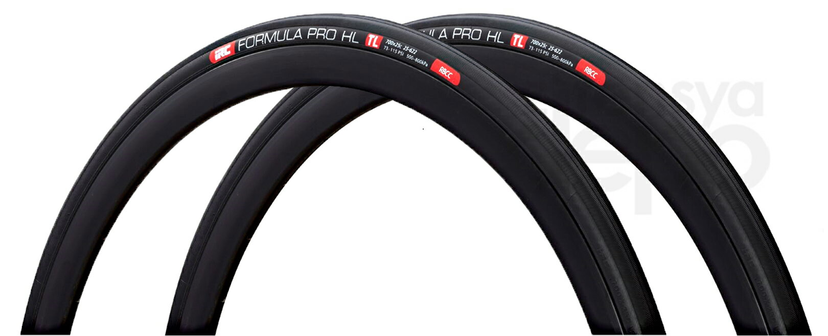 ●IRC(井上ゴム工業) FORMULA PRO HOOKLESS TUBELESS RBCC(フォーミュラプロ フックレス チューブレス アールビーシーシー) 700×25(ETRTO:25-622) ロード用チューブレスタイヤ 190636