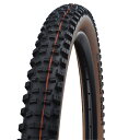 ●  SCHWALBE(シュワルベ) HANS DAMPF (ハンスダンプ) 27.5×2.35 MTB タイヤ TLE(チューブレスイージー) ブラック×ブロンズ SW-11654379