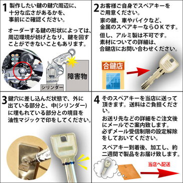 カスタムキー スペアキー スマイリー スマイル フェイススマイリーグッズ ニコちゃんマーク smiley face 笑顔 custom key 合鍵 skull ZIVAGO zkey-07-order