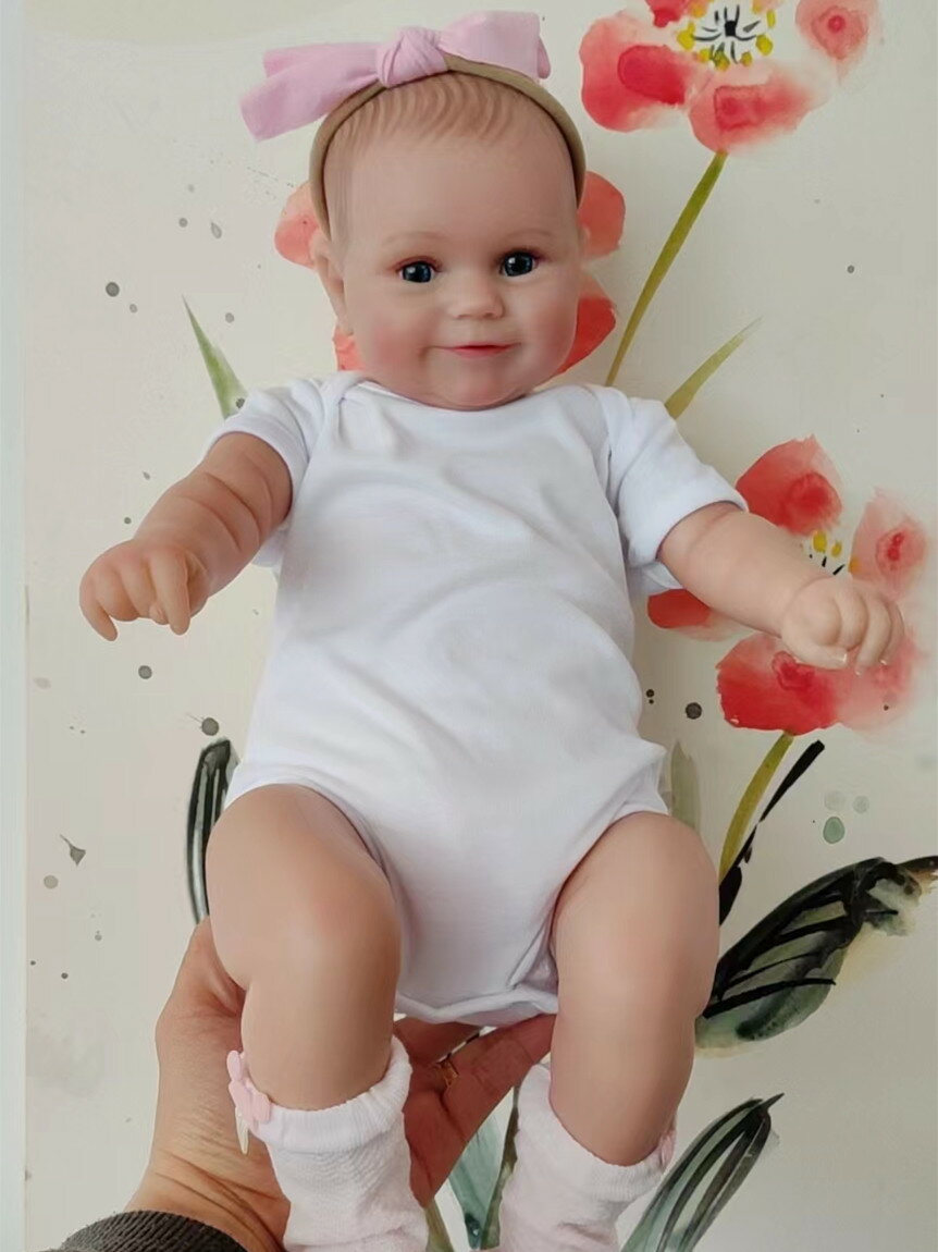 生まれ変わった人形50cm,新生児用,本物の柔らかいタッチマディ,手作りのルートヘア,高品質