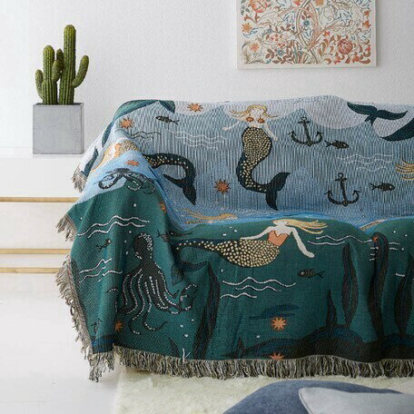 マルチカバー ソファーカバー 長方形 ベッドカバー 替えカバー 四季適用 無地 bbq230