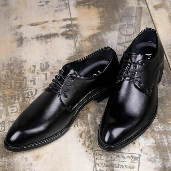 ビジネスシューズ PU 6CM メンズ ファッション bbq303