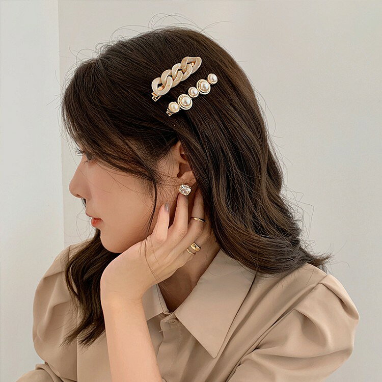 ヘアピン ヘアクリップ 髪留め パッチン留め レディース ヘアアクセサリー レトロ ...