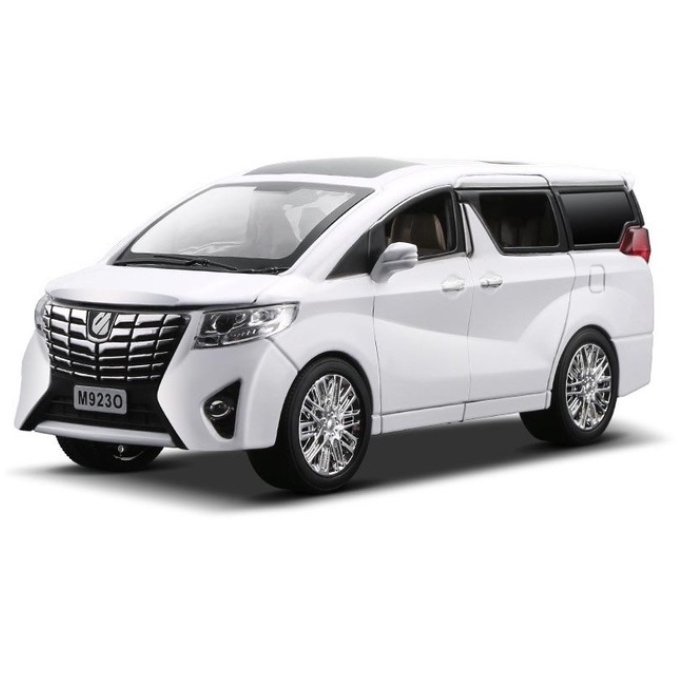 1/24 トヨタ アルファード ダイキャストカー 黒 ブラック 人気 趣味 ガレージ コレクション ミニカー ディスプレイ インテリア