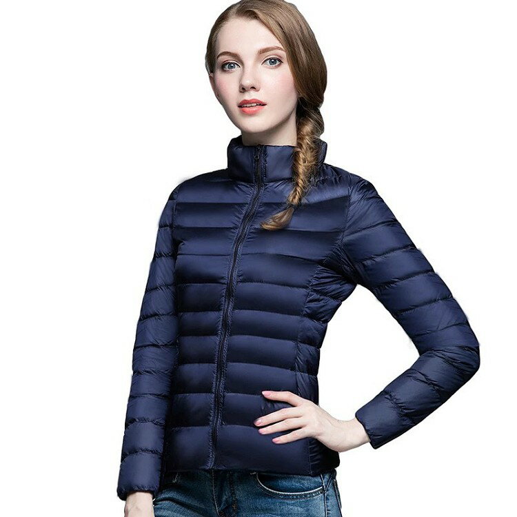Rakuten - ダウンジャケット ダウンコート レディース 超軽量 インナーダウン大きいサイズ 体型カバー 軽い 暖かいあったか 秋冬 持ち運べる携帯ポーチ付き