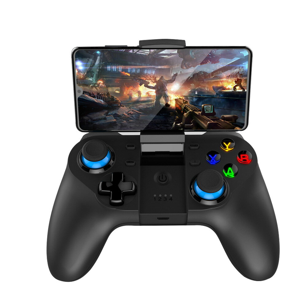 ハイクオリティ コントローラー Ios Android Pc に対応 ワイレスゲームパッド Powerlead Bluetooth 人間工学的デザイン Turbo機能 振動 プレゼント 専用スマホ固定ホルダー 角度調整可能 荒野行動 送料無料 Greatblackspeakers Com