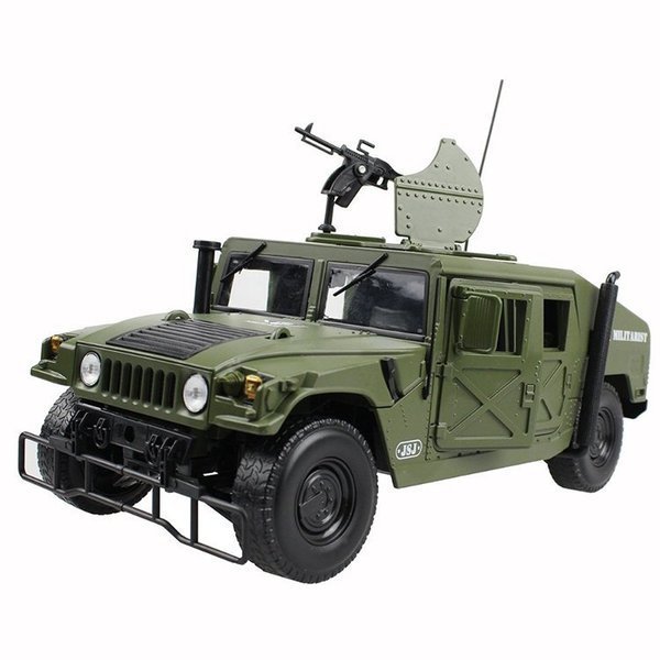 1:18 合金ダイキャストハマー軍事装甲車 戦術車両 ダイキャストモデル YYRA1065