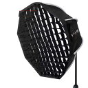 zmart 90cm フォト ポータブル マウント ソフトボックス ハニカムグリッド付き K90 オクタゴン アンブレラ 屋外用 Godox互換性 Jinbei互換性 ストロボ用 ディフューザー ライティング 撮影機材 フラッシュライティング アンブレラ 撮影照明 バウンス光 拡散光 ソフトライト