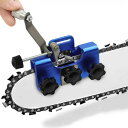 zmart チェーンソー チェーン シャープナー ツール ソーチェーン 目立て工具 研磨ディスク チェーンメンテナンス ファイルガイド 手動シャープナー チェー...