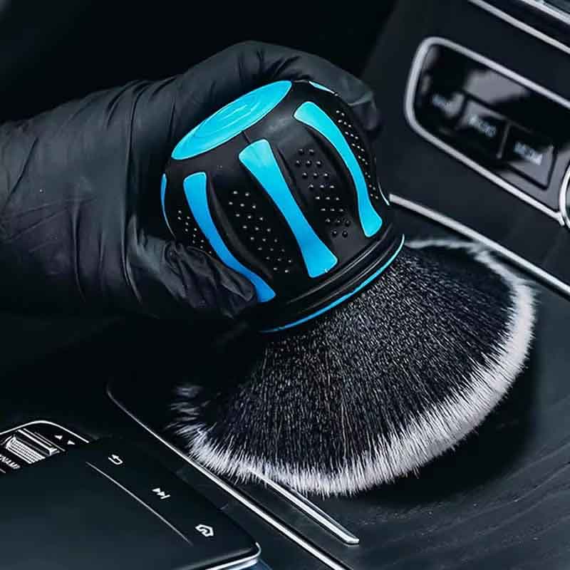 Rakuten - zmart カーディテーリングブラシ 自動車内装用 ソフト毛ブラシ 通気口ダストクリーナー ディテールダスティングツール カークリーニング
