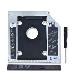 12.7mm  ɥ饤 2.5 HDD SSD ץ  SATA 3.0  󥯥 CD DVD Blueray ߥ˥ ˥С 2nd ǥ Ρȥѥ CD-ROM DVD-ROM 2.5 