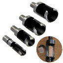 木工 プラグ カッター 4個 セット ドリルビット 6/10/13/16mm 炭素鋼 8mm シャンク バレル コルク ドリル ボーリング ホール ウッド テノ...