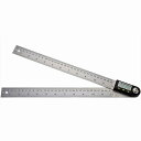 300mm デジタル 角度 定規 ステンレス 分度器 傾斜計 電子角度ゲージ 12