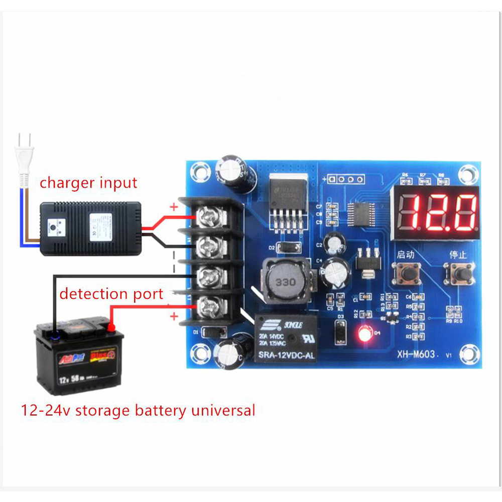 充電制御 モジュール 12-24V リチウム