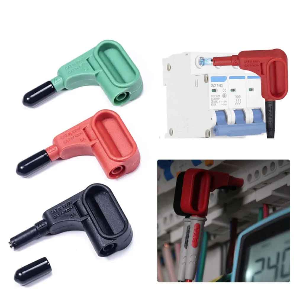 乐天商城 - zmart 1セット プローブ 4 mm バナナ マグネット テスト プローブ テストプローブ バナナプラグ マグネット式 プローブセット 電気測定 計測器 電子テスト テスターケーブル 導通チェック 電圧測定 電流測定 オシロスコープ マルチメータ 電気試験 接続ケーブル 精密測定