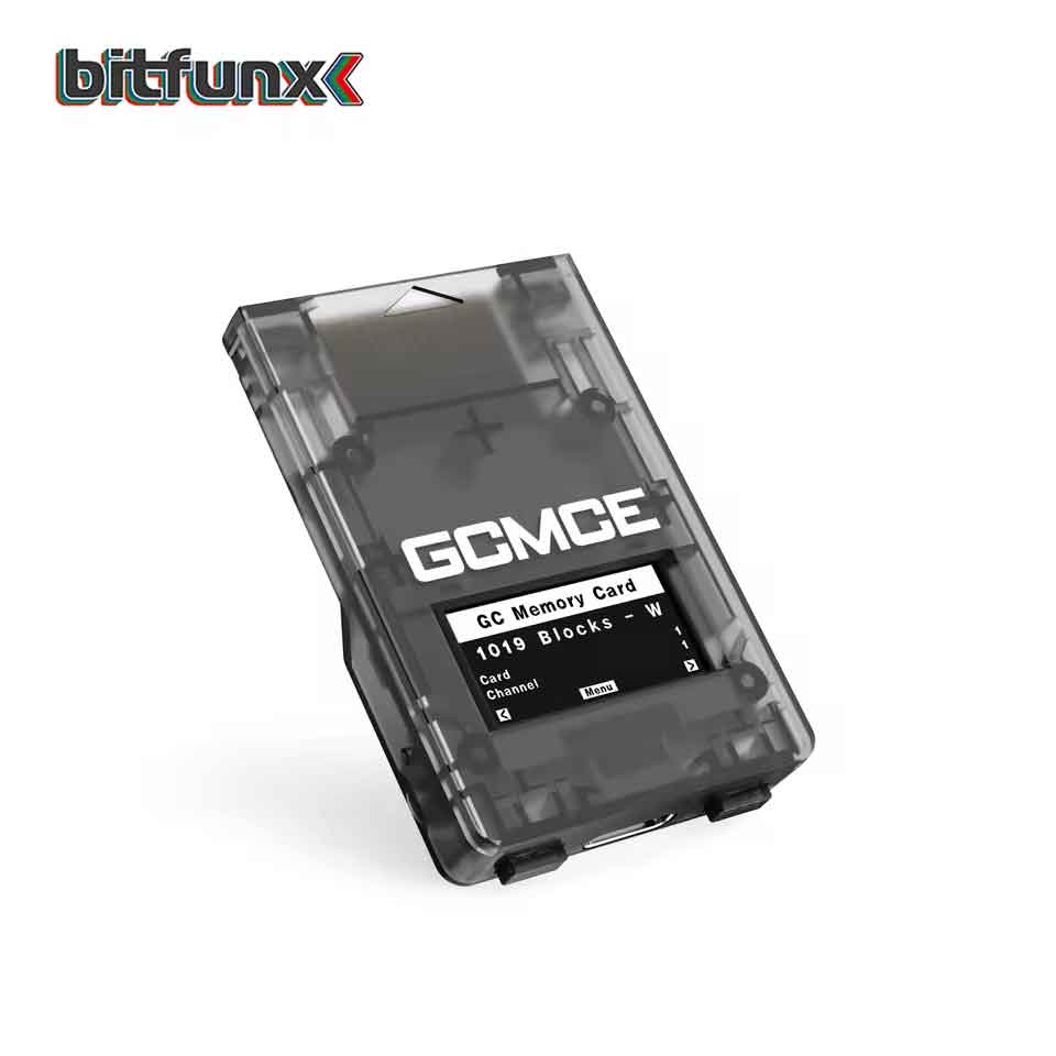 はじめに： GCMCE（FlipperMCE）は、RP2040チップをベースに開発されたプロジェクトで、NGCメモリーカードをエミュレートするように設計されています。この製品を使用すると、最新のストレージ技術を最大限に活用し、従来のメモリーカードのストレージ容量の制限を解消することで、無制限の数のゲームセーブデータを保存できます。 GCMCE（FlipperMCE）は、@xyzz氏が設計した有名なPlayStation 2 MCE sd2psxをベースにした、完全にオープンソースのNintendo GameCubeメモリーカードエミュレーター（MCE）です。（リンクは、画像5の2次元バーコードで確認して下さい。 ） bbsan2k氏をはじめとするメンバーの皆様のご尽力に感謝いたします！ 機能： GC/Wii (RVL-001) 対応： - GCゲームのセーブデータ用の仮想メモリーカードを作成。 - GC仮想メモリーカードのサイズ設定に対応：59ブロック(4Mビット)/123ブロック(8Mビット)/251ブロック(16Mビット)/507ブロック(32Mビット)/1019ブロック(64Mビット)。 ゲームID対応： - 起動中のゲームを自動検出し、専用の仮想メモリーカード(VMC)を作成して、セーブデータ保存体験を向上させます。 - Swiss Homebrew Software/FlippyBoot/cube ode/Nintinnt に対応。 無制限のストレージ： - 1GBから500GBまでのMicro SDカードに対応。 - 付属の8GB Micro SDカードには、64MビットのGCメモリーカードを8,000枚以上保存できます。 ユーザーフレンドリーなディスプレイとコントロール： - 128x64ピクセルのOLEDディスプレイを搭載し、システムステータスをリアルタイムで確認できます。 - 2つの前面ボタンで設定メニューを簡単に操作できます。 便利なアップデート機能： - 前面のUSB-Cポートからファームウェアをアップデートすることで、デバイスを常に最新の状態に保ちます。 カード復元： - 有効にすると、GCMCEは常に最後に使用したカードから起動します。 ゲーム2フォルダマッピング： - 一部のゲームは、複数のゲームIDでセーブデータを共有しています。このような場合は、ゲームとフォルダのマッピングをカスタマイズできます。 設定ファイル： - GCMCEは設定ファイル（.flippermce/settings.ini）を生成します。このファイルを使用すると、コンピューターから一部の設定を編集できます。これは、1枚のSDカードを複数のGCMCEデバイスで使用する場合に便利です。 スプラッシュスクリーン： - 起動アニメーションをカスタマイズでき、スプラッシュスクリーンを好みに合わせて設定できます。 GCMCE のビデオデモをもっとご覧になりたい場合は、YouTube にアクセスして GameBitfunx を検索してください。 輸入品につき多少パッケージに痛みが御座います。 検索キーワード GCメモリーカード GCMCE ゲームキューブ メモリーカード 1019ブロック GCセーブデータカード Nintendo GameCube セーブユニット Bitfunx メモカ レトロゲーム メモリー拡張 カスタムメモリーカード GC互換メモリーカード 大容量メモリーカード GCバックアップカード ゲームキューブ周辺機器 セーブデータ保存ユニット GCストレージカード 透明メモリーカード シースルーメモカ ゲームデータ保存 データ管理カード GCアクセサリー GCコンソール用メモリー GCセーブ管理ツール レトロ機器用メモリーカード SCカード セーブ編集カード マルチセーブカード GC用サードパーティメモカ 大容量ブロックカード セーブスロットカード ゲームストレージユニット GCメモリー拡張ユニット セーブデータバックアップカード メモリーカード互換モデル ストレージデバイス GCレトロアクセサリー ゲーム保存カード データセーブユニット GCサポートアクセサリー マルチチャンネルメモカ カード型ストレージ GCクラウド風保存 GCコンソール周辺機器 RetroGCメモリー GCゲーム用メモリーカード