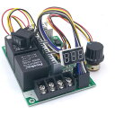 PWM スピード コントローラ DC モータ デジタル ディスプレイ 0〜100% 可変 駆動 モジュール 入力 MAX 60A 12V 24V 速度 コントローラー モーター 調整 可能な ドライブ モジュール