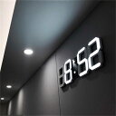 3D LED 壁掛け時計 クロック モダンデザイン デジタル 置時計 アラーム 常夜灯 卓上時計 アラーム ナイトライト ホーム リビングルーム 装飾用時計