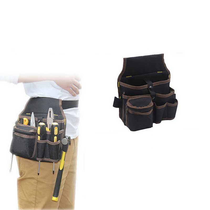 工具袋 道具袋 ベルト付き 高品質 メカニック キャンバス ポーチ ユーティリティ バッグ 高品質 力学 ..