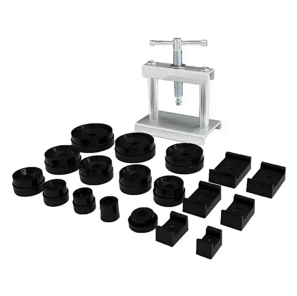 zmart ウォッチ プレス セット18PACK ウォッチ バック ケース クロージング ツール フィッティング ダイス ウォッチ修理 ベアリングプレスツール ブッシュ圧入工具 ベアリング圧入キット プレス工具 セット ブッシュ交換 工具 ベアリング交換 工具 万能プレス ハンドプレス