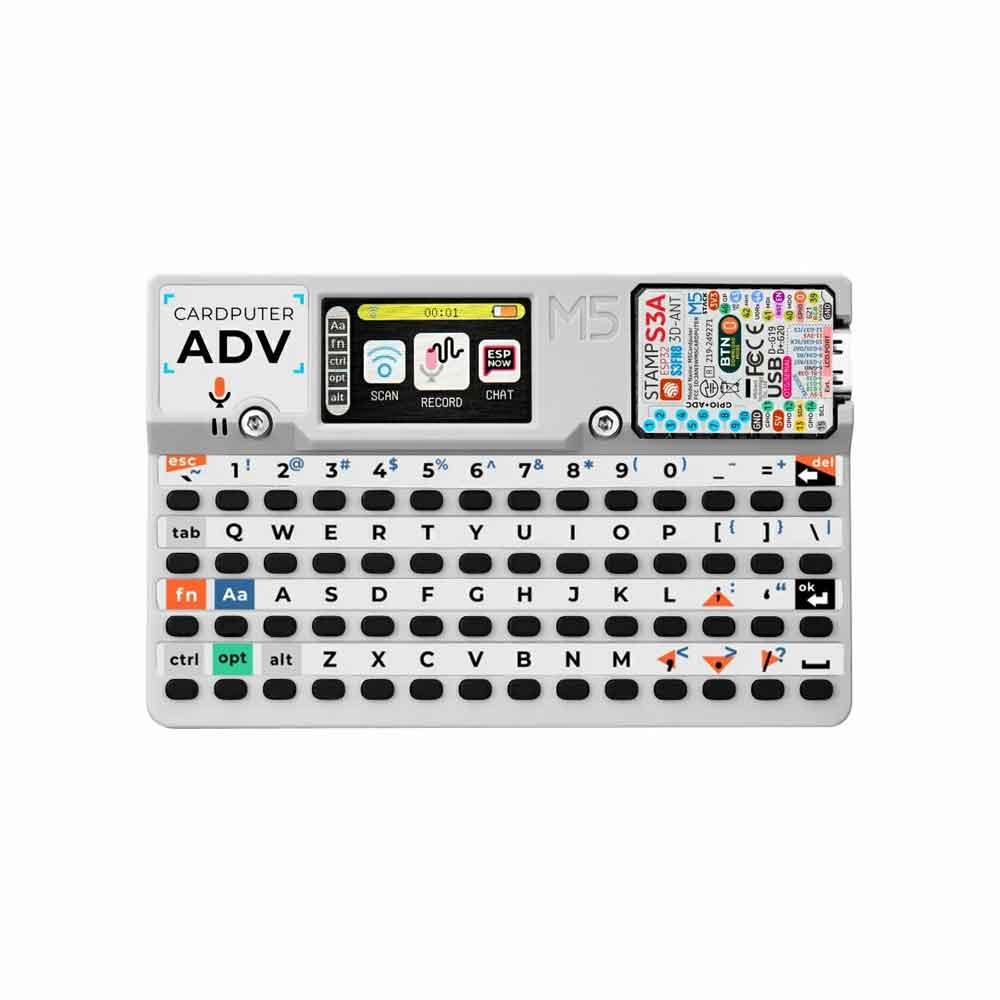zmart M5Stack Cardputer Adv プログラマブルコンピュータ StampS3A IoT コントローラー 56 キーキーボードカード マイクロコントローラー開発キット カードコンピュータ StampS3A ESP32S3 ESP32 開発ボード ポータブルPC ミニコンピュータ キーボード付き 日本語説明書付き - Image 2