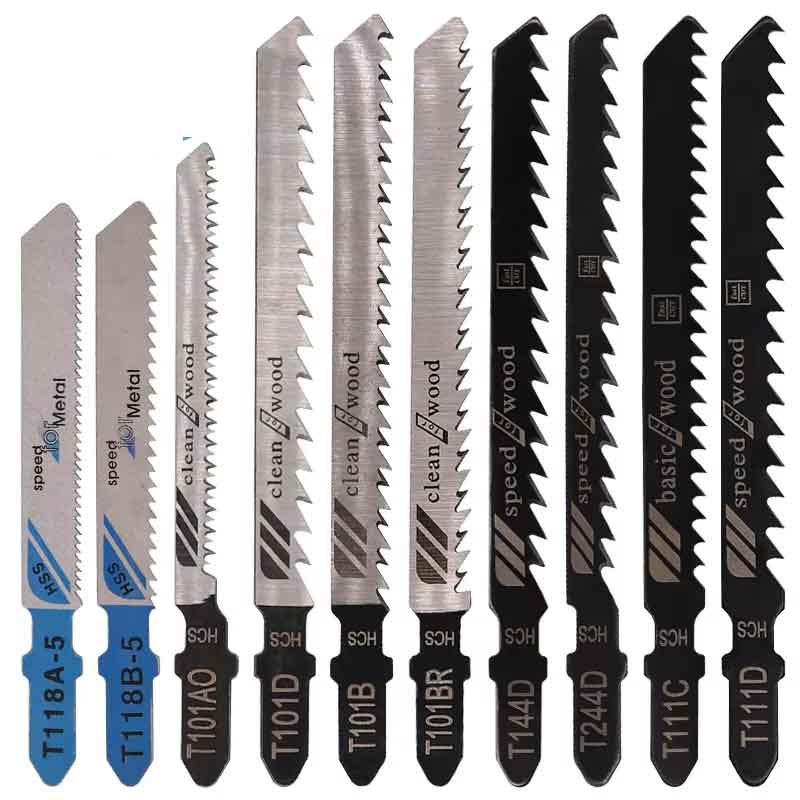 zmart 木工 金属 プラスチック 機械用 電動 鋸刃10個、細かい歯と粗い歯付きでエッジの崩壊爆発を防止