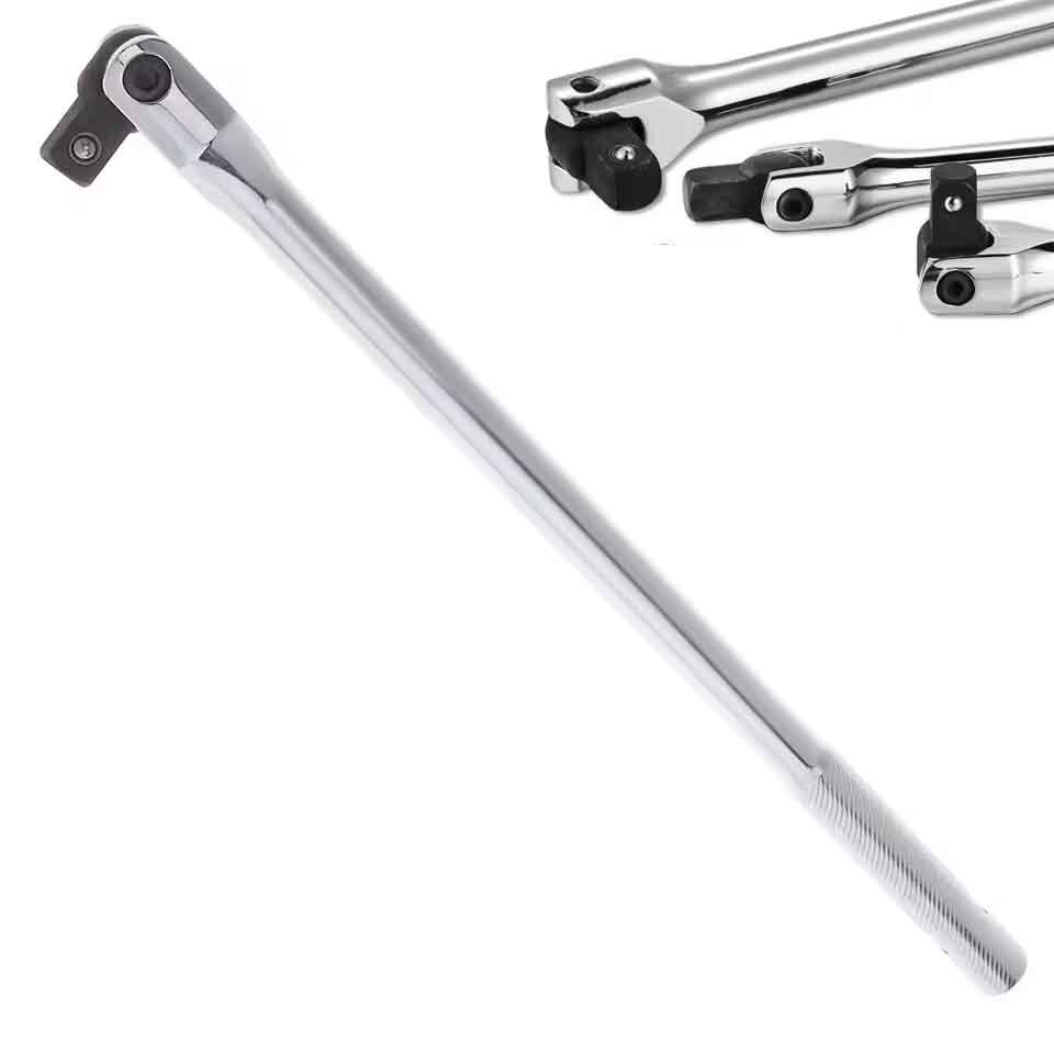 zmart 1/2'' F ロッド レンチ ソケット 420mm ロング フォース バー アクティビティ ヘッド 強力 レバ..