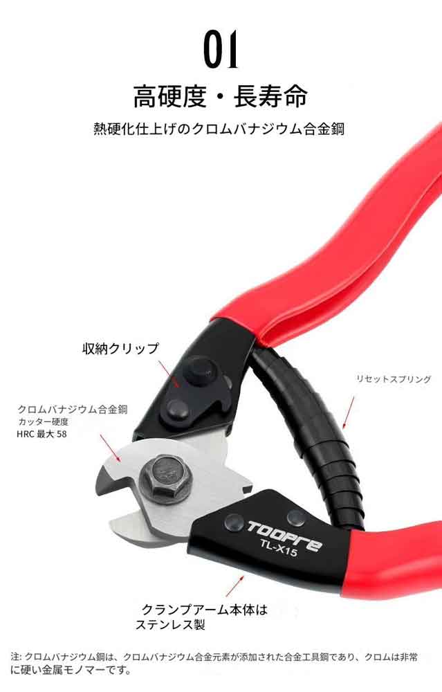 zmart マウンテン バイク ライン プライヤー 自転車 切断 ブレーキ ギヤライン パイプ インナー ワイヤー 多機能 プライヤー