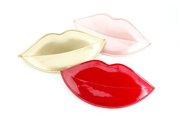 メガネケース|Zoff × RINA TANAKA (ゾフ × リナ タナカ) PK(ピンク)【プレゼント用 田中里奈 めがね用 眼鏡入れ メガネ リップ 型 くちびる キスマーク サングラスケース 小物入れ】【RinaLipcase2016_PK 】