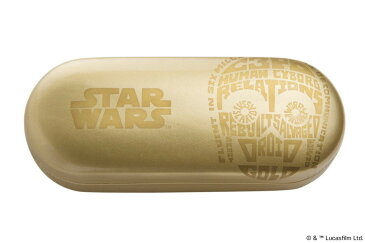 めがねケース｜C-3PO｜STAR WARS COLLECTION｜Zoff（ゾフ） スター・ウォーズ スターウォーズ メガネ用 眼鏡入れ サングラス メンズ レディース おしゃれ【STARWARS_CASE_GD STARWARS-CASE-GD ゴールド】あす楽