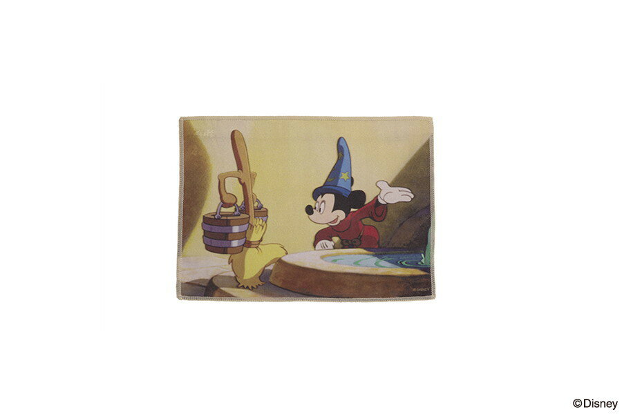 めがね拭き（セリート）｜Disney Collection FANTASIA Series｜ゾフ（Zoff） ディズニーコレクション Disneyzone グッズ プレゼント サングラス拭き 眼鏡 レディース キッズ おしゃれ【FANTASIA_CLOTH_BE FANTASIA-CLOTH-BE ブラウン】