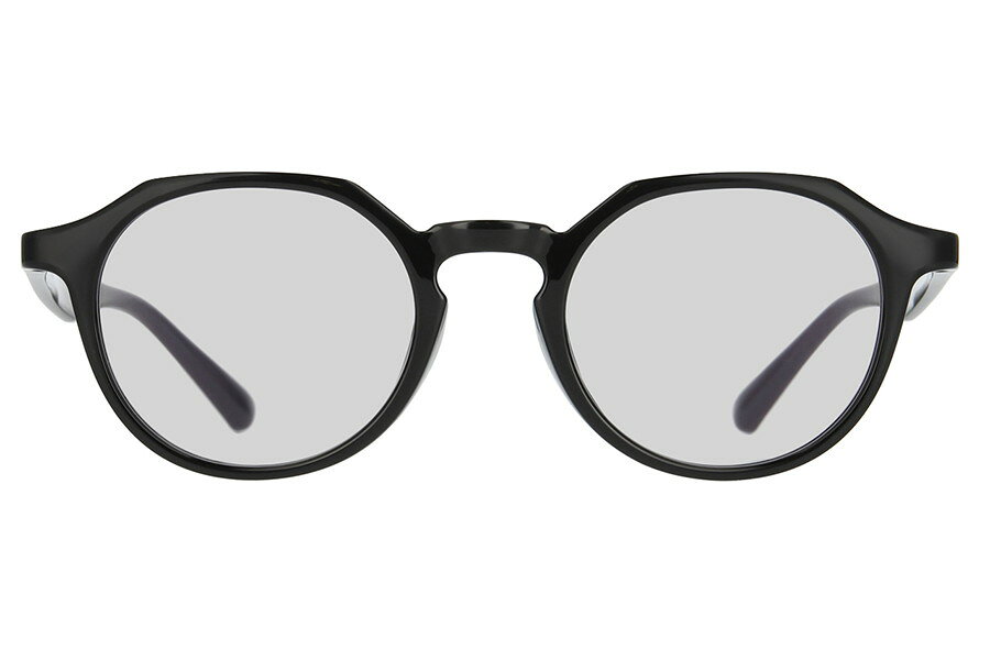 |ボストン型 サングラス（ブラック） CLASSIC（クラシック） UVカット 紫外線対策 レディース 男女兼用 おしゃれ 度付きサングラス【ZA241G04-14E1】【47□21-145】|