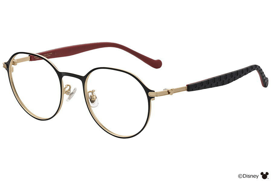 |ボストン型 メガネ（ブラック） Disney Collection created by Zoff PASTEL serie...