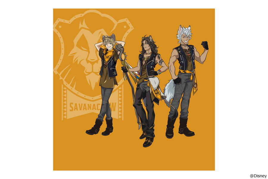 【ご予約は11/7(木)まで】メガネ拭き｜Disney Twisted Wonderland サバナクロー寮モデル｜大判 クロス 両面 ツイステッドワンダーランド クリーニングクロス メガネクロス メンズ レディース【TWST-CLOTH-SA】のサムネイル