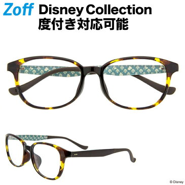 ウェリントン型めがね|Disney Collection Vintage Line 49A1(ブラウン)【ミッキーマウス ディズニーコラボ Disneyzone メガネ ダテめがね 黒縁眼鏡 レディース 女性用 おしゃれ 度付き対応可能 zoff_dtk】【ZA171049_49A1】【52□17-140】【アウトレット/SALE/セール】