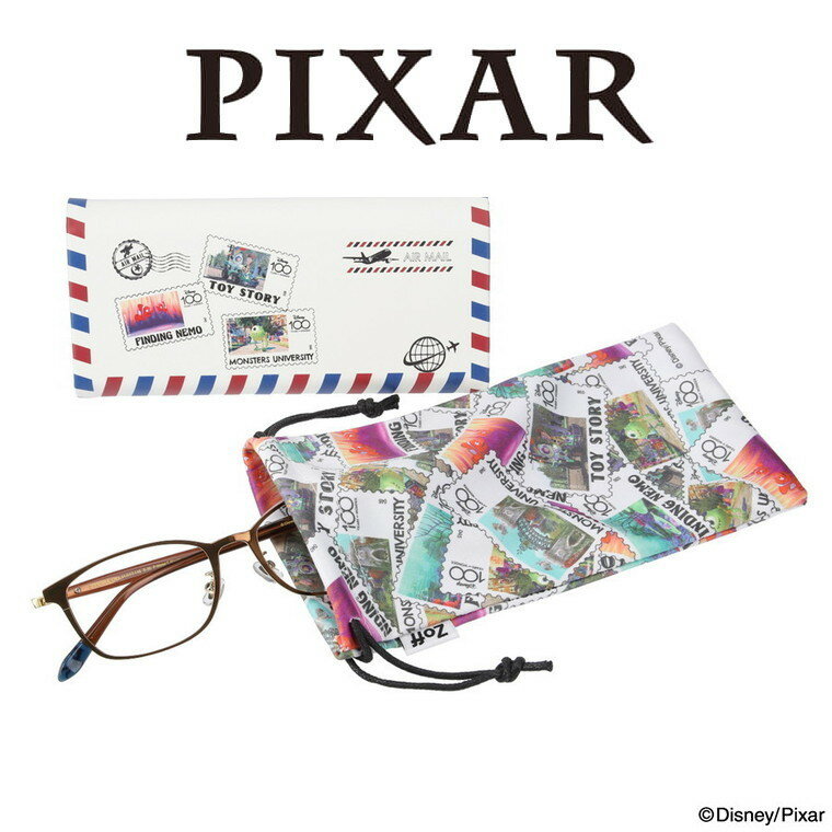 【スペシャルプライス】メガネケース（ホワイト）｜Disney100 “PIXAR”｜ディズニー ピクサー グッズ Zoff ゾフ 眼鏡入れ レディース おしゃれ Disneyzone【D100_PIXAR_Case D100-PIXAR-Case】