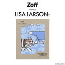 【スペシャルプライス】メガネ拭き（クリーニングクロス）（ブルー）｜Zoff meets LISA LARSON MADE IN JAPAN series（ゾフ ミーツ リサラーソン）｜グッズ プレゼント サングラス拭き 眼鏡拭き レディース キッズ おしゃれ【LISA22Cloth_BL LISA22Cloth-BL】