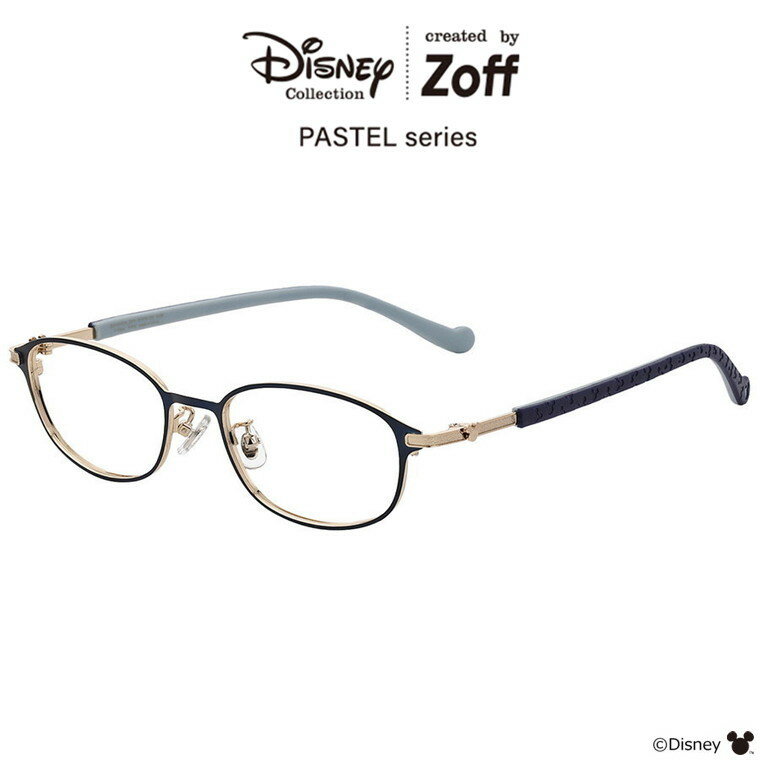 ≪本日限定！エントリーで最大100％ポイントバック≫|ウェリントン型 メガネ（ブルー） Disney Collectio..