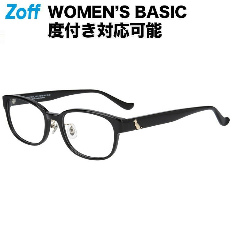 ≪本日限定！エントリーで最大100％ポイントバック≫|ウェリントン型 メガネ（ブラック） WOMEN’S BASIC..