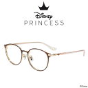 ≪4/25限定！エントリーで最大100％ポイントバック≫ボストン型 めがね（ブラウン）｜Disney Collection created by Zoff "PRINCESS"『Ariel』｜ディズニー プリンセス アリエル グッズ 度付きメガネ レディース おしゃれ zoff_dtk Disneyzone