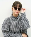【WEB限定】ボストン型 サングラス(ブラック) | 軽量 紫外線防止 UVカット 男女兼用 メンズ レディース 男性用 女性用 ユニセックス おしゃれ 運転 ...