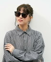 【WEB限定】ウェリントン型 サングラス(ブラック) | 軽量 大きめサイズ 紫外線防止 UVカット 男女兼用 メンズ レディース 男性用 女性用 ユニセックス...