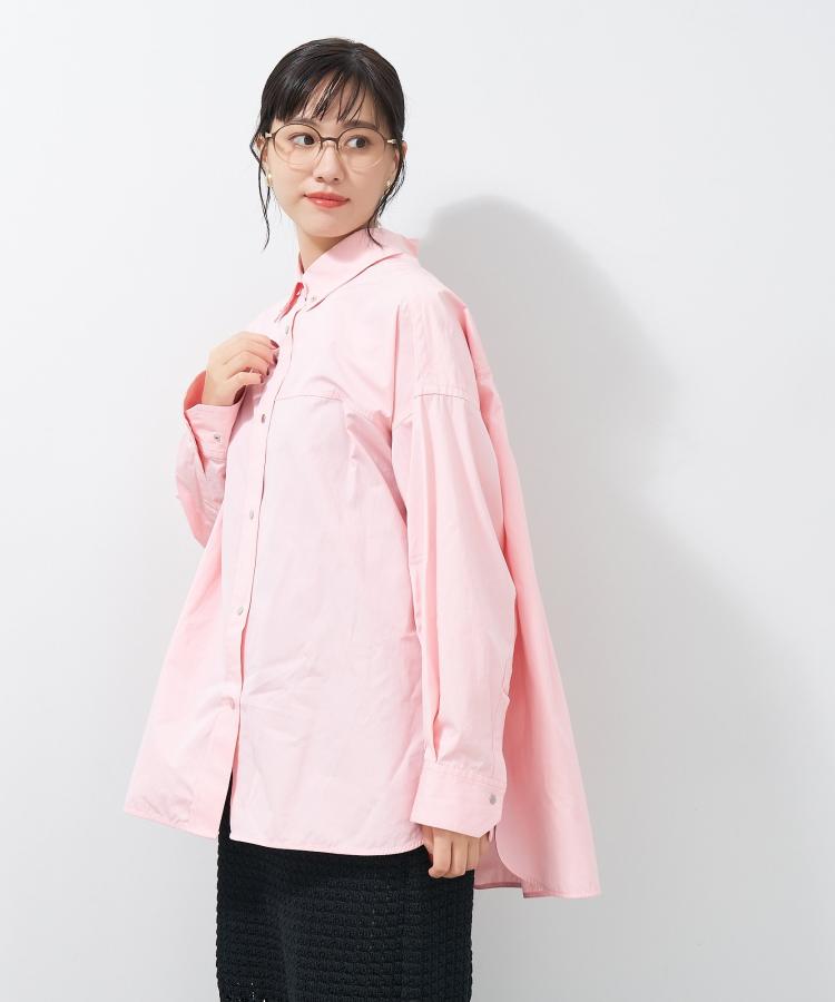 |ラウンド型 メガネ(ブラウン(グラデ)) ズレ軽減 レザー調 鼻パッド ズレ防止 眼鏡 検眼調整 伊達メガネ 度付きレンズ交換 度あり 度なし レディース 女性用 男女兼用 スタイリッシュ オシャレ 読書【ZA242011-48F1】【51□19-142】|のサムネイル