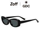Zoff|GDC スクエア型 サングラス (ブラック) | 紫外線対策 UVカット おしゃれ スタイリッシュ メンズ レディース ユニセックス【ZA251G37...