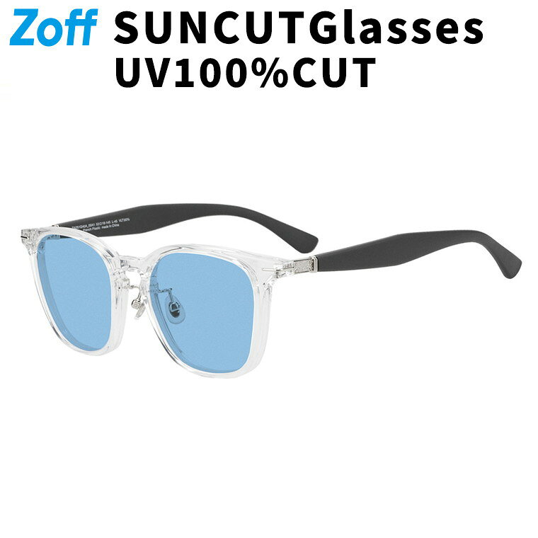 Rakuten - ≪楽天スーパーセール限定！エントリーで最大100％ポイントバック≫|SUNCUTGlasses/UV100%CUT ウェリントン型 サングラス(クリア) ラバーテンプル ズレ落ち防止 カラーレンズ おしゃれ 紫外線対策 UVカット メンズ レディース ユニセックス【ZA251G40-00A1】【53□19-145|
